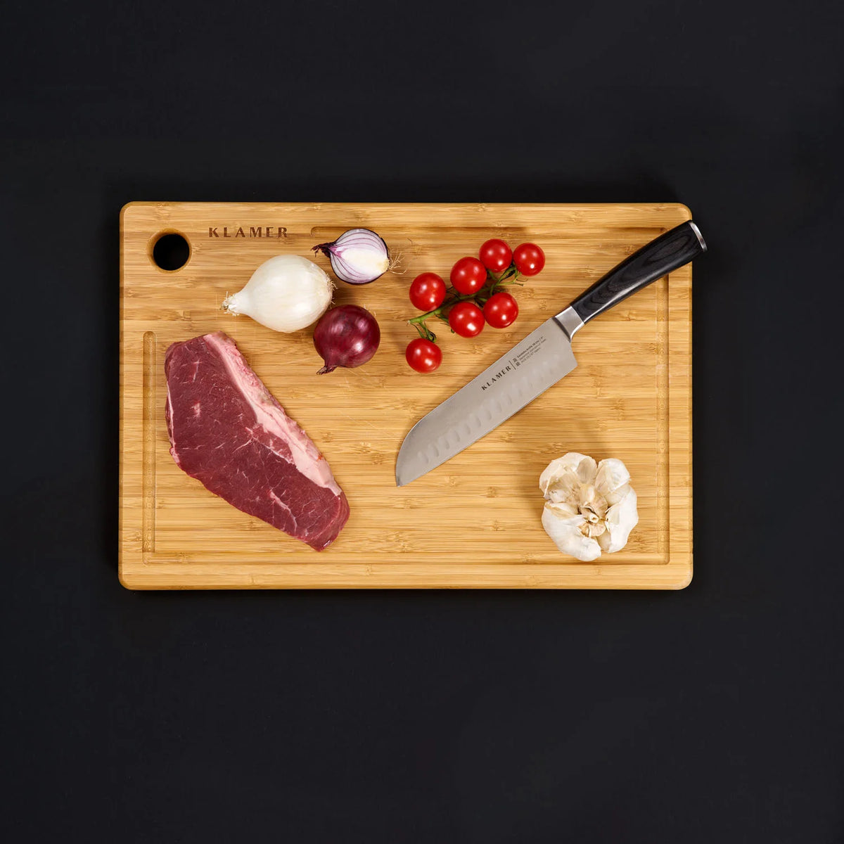 Santoku Damastmesser