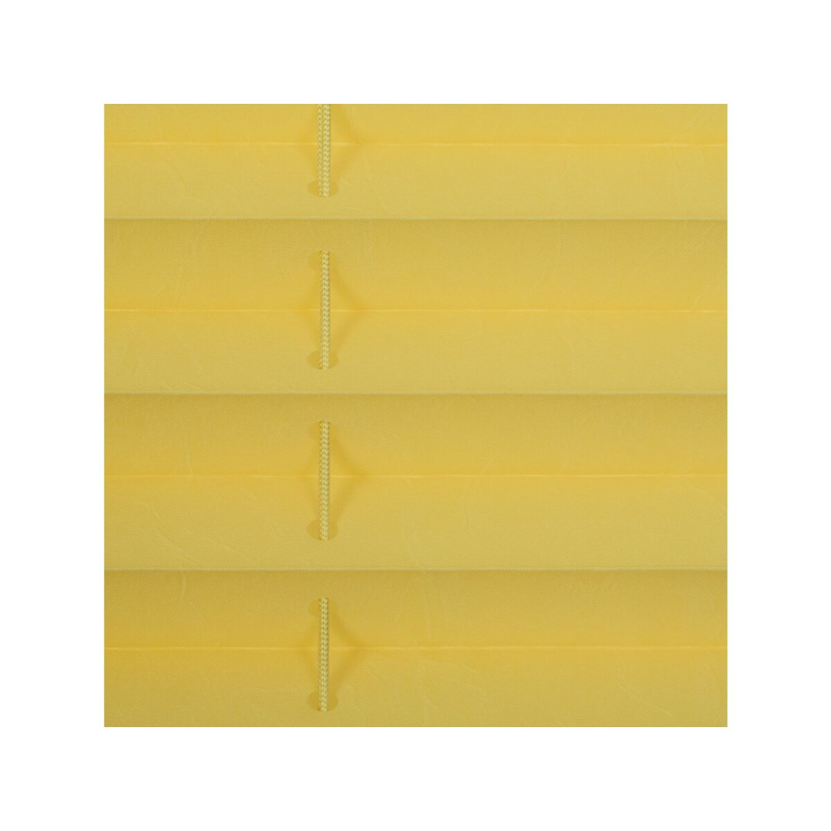 Lichtblick Klemmfix Plissee, stufenloses Einstellen, blickdicht, Montage ohne Bohren, 130 cm, 100 cm, Gelb - B-Ware neuwertig