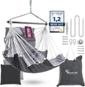 Hängesessel High-Class Outdoor & Indoor XXL [All Inclusive Paket mit Aufhängung + 3 Kissen] Kinder & Erwachsene bis 150 kg | Hängematte Wohn- Schlafzimmer, Garten Balkon Terrasse