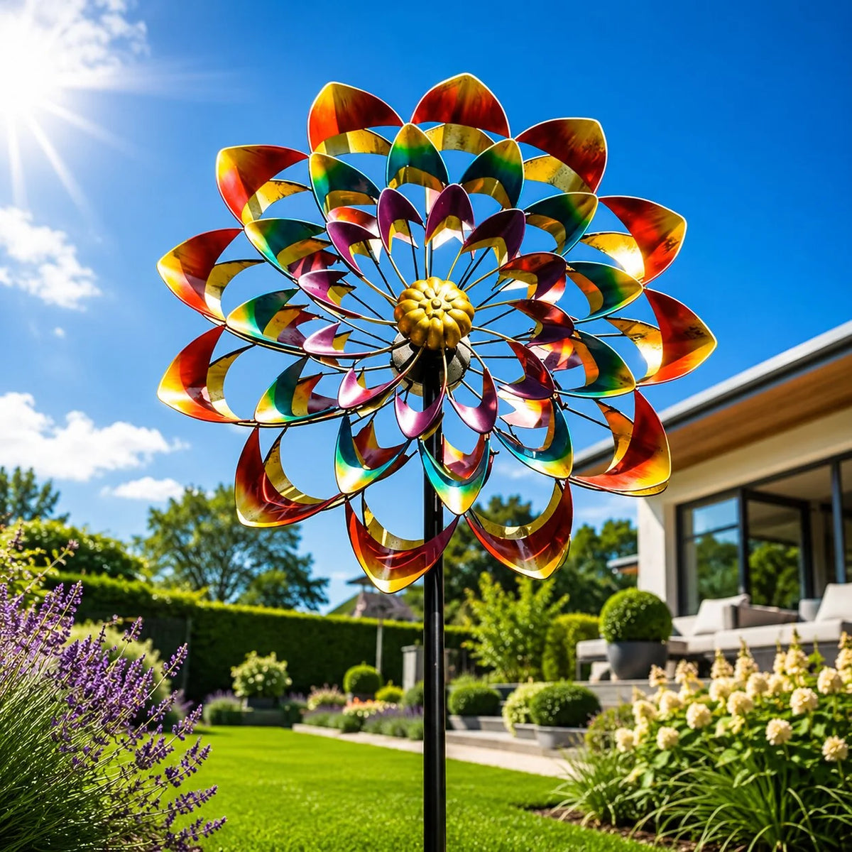 Garten Windrad aus Metall | Windara