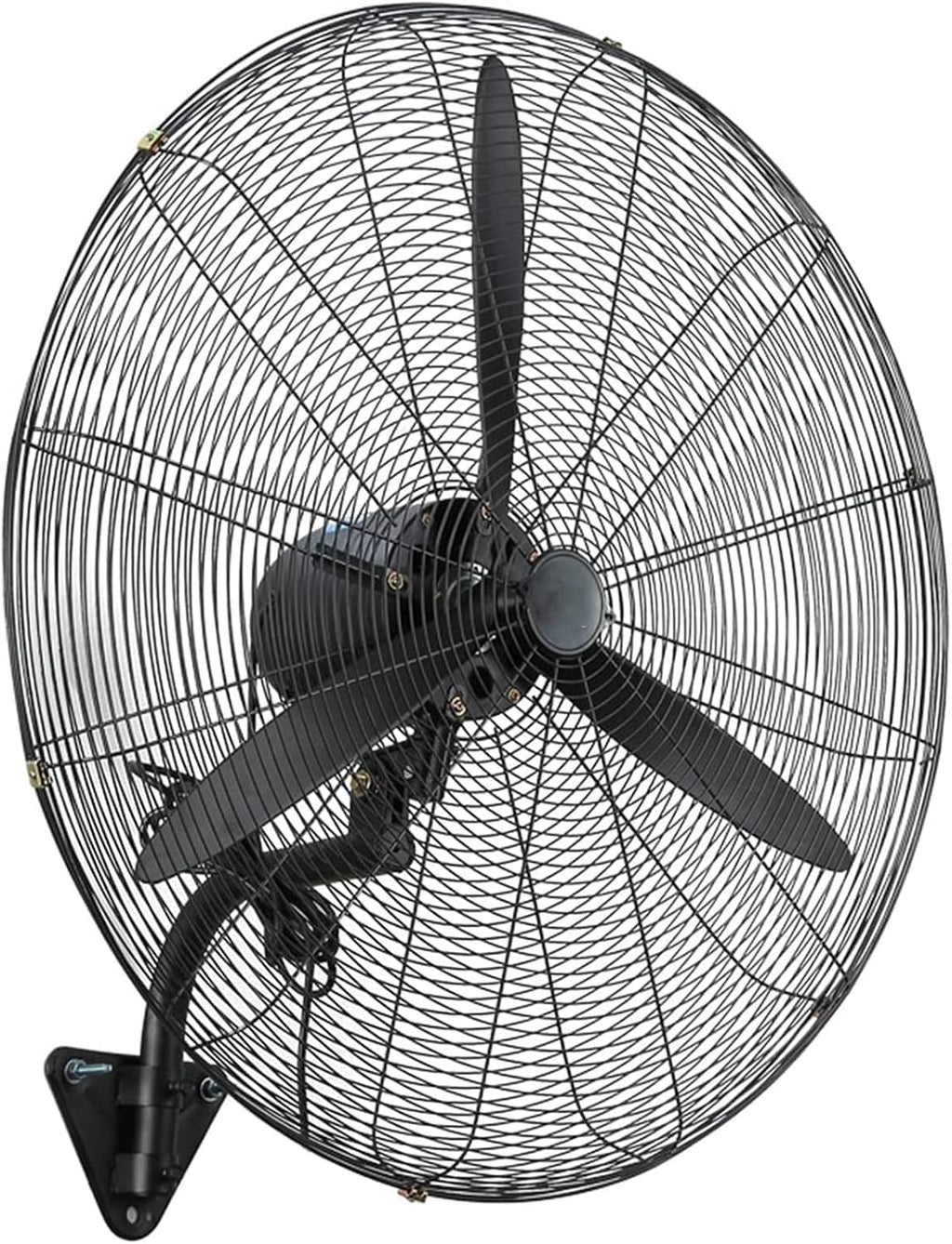 Wandventilator, Industrielüfter, 3 Luftvolumenstufen, Leiser 120°-Oszillationsbetrieb Für Zuhause Und Büro Im Sommer, 79 cm (31 Zoll)