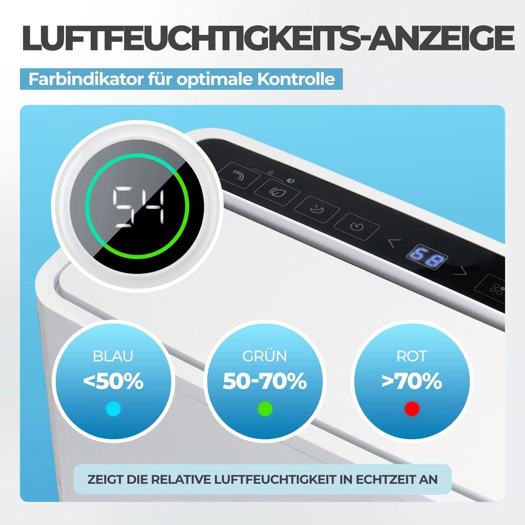 Luftentfeuchter 20/25L Wifi