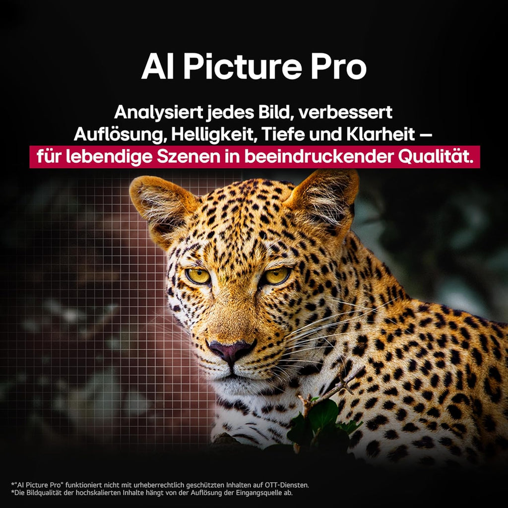LG OLED65C5ELB TV 65 Zoll (165 cm) 4K OLED evo AI TV (α9 Gen8 4K AI Prozessor, webOS 25, 120Hz (VRR bis zu 144Hz)) [Modelljahr 2025]