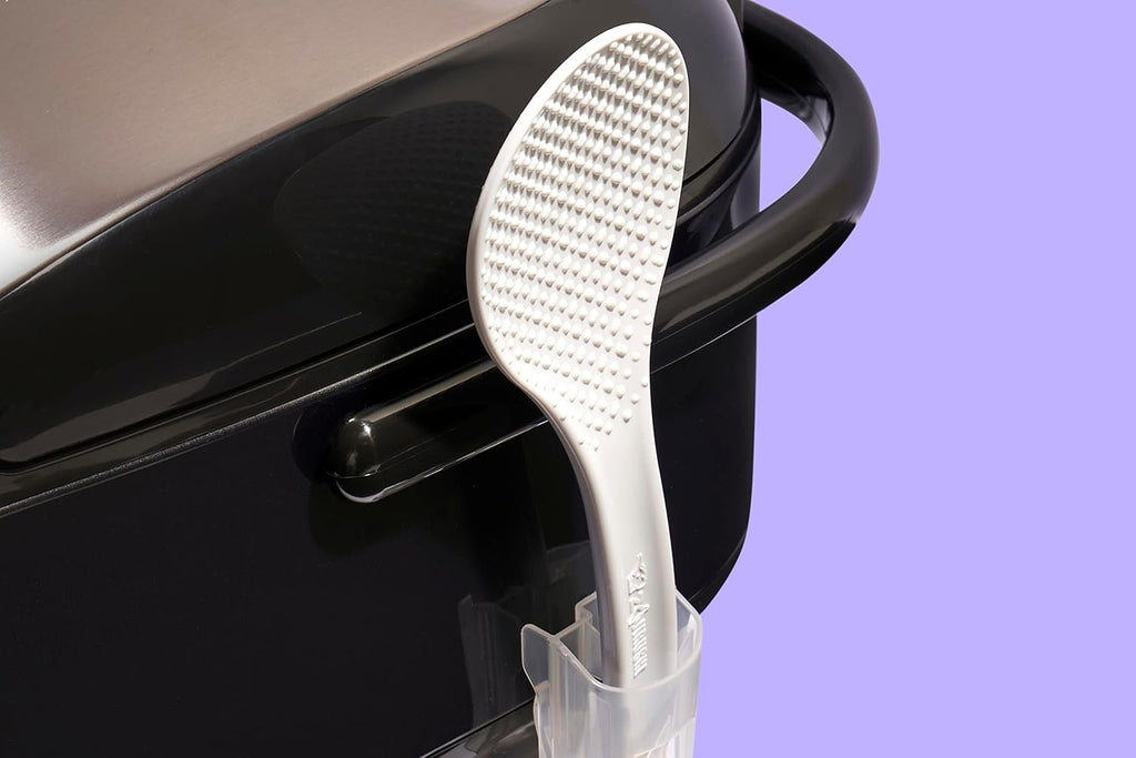 ZOJIRUSHI Premium Reiskocher NL-GAQ10 – 1,0 Liter – mit Warmhaltefunktion – inkl. Messbecher, Reislöffel und Dämpfeinsatz - Mit europäischem Netzkabel