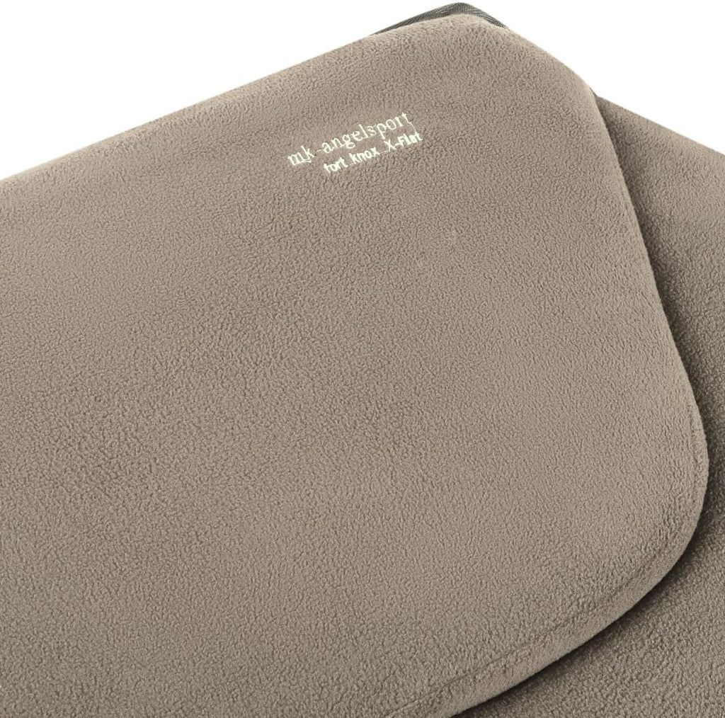 MK-Angelsport Anglerliege XL bis 150kg Fort Knox Karpfenliege X-Pro Camo Angelliege Bedchair Gartenliege Liege 8-Bein Gästebett Camping Olivgrün