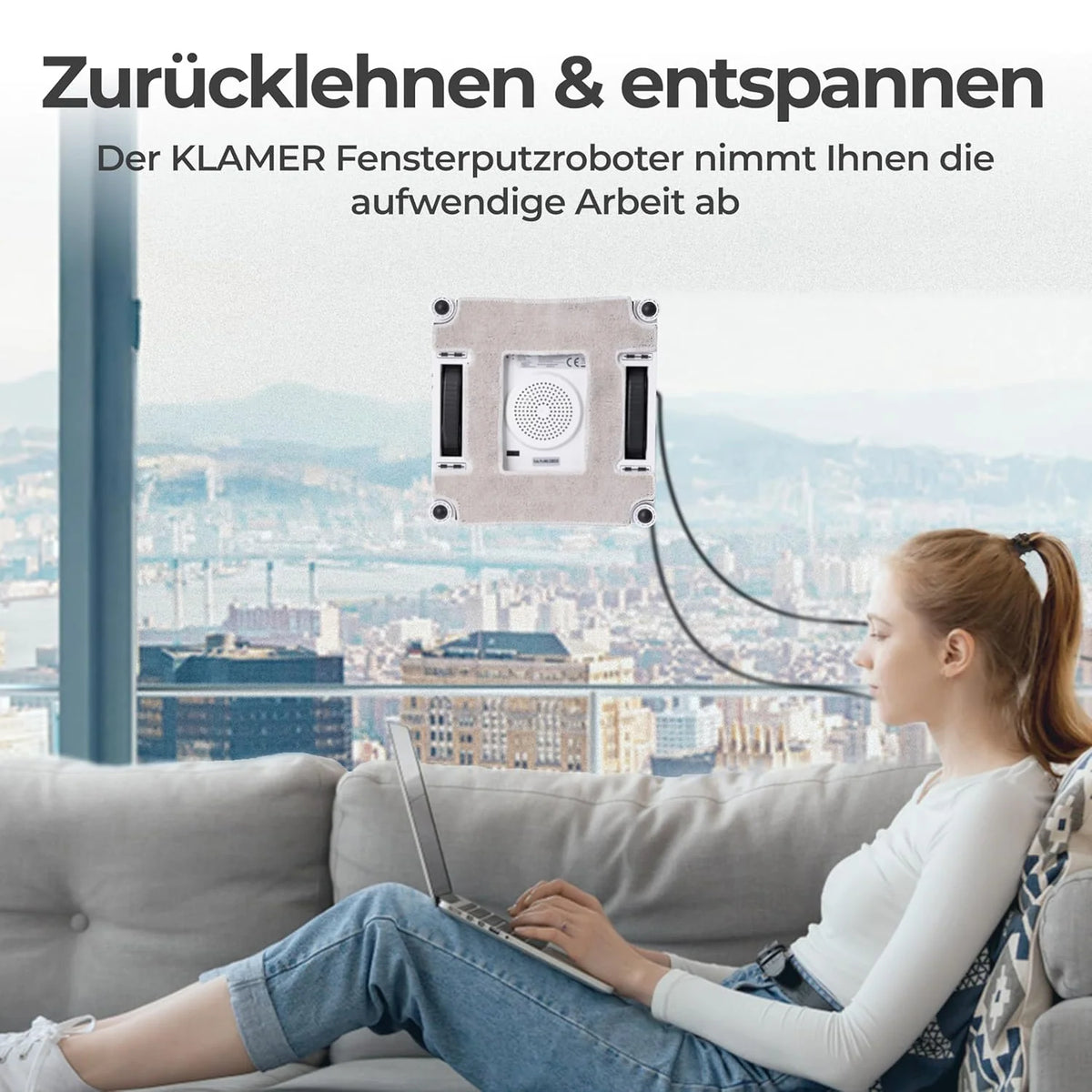 Fensterputz-Roboter
