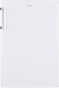 Candy CCTLS 544WHN Mini-Kühlschrank, Unterschrank, Höhe 85 cm, Fassungsvermögen 125 l, Statische Technologie, Gemüseschublade, mechanische Temperaturkontrolle, LED-Beleuchtung, umkehrbare Tür, 40 dB,