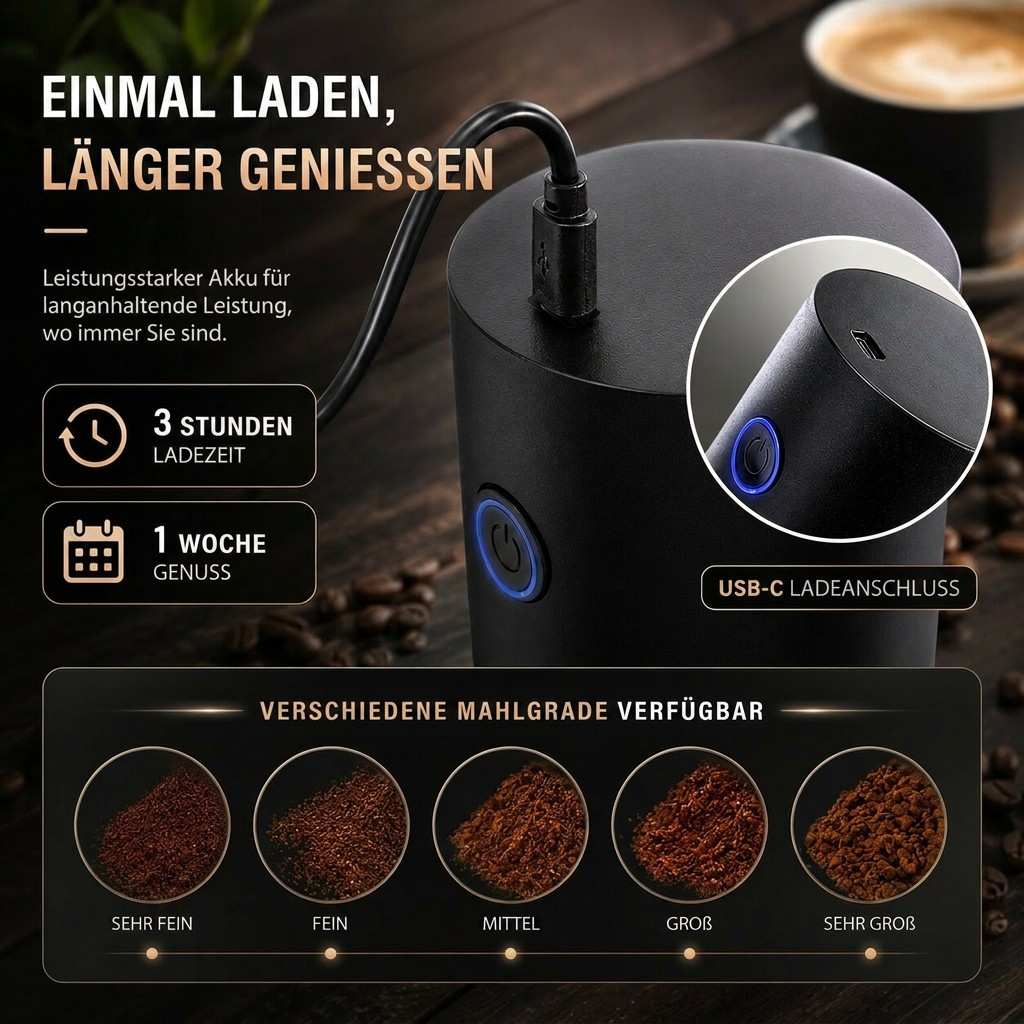 Elektrische Kaffeemühle mit einstellbarem Mahlgrad | Mahlkultur