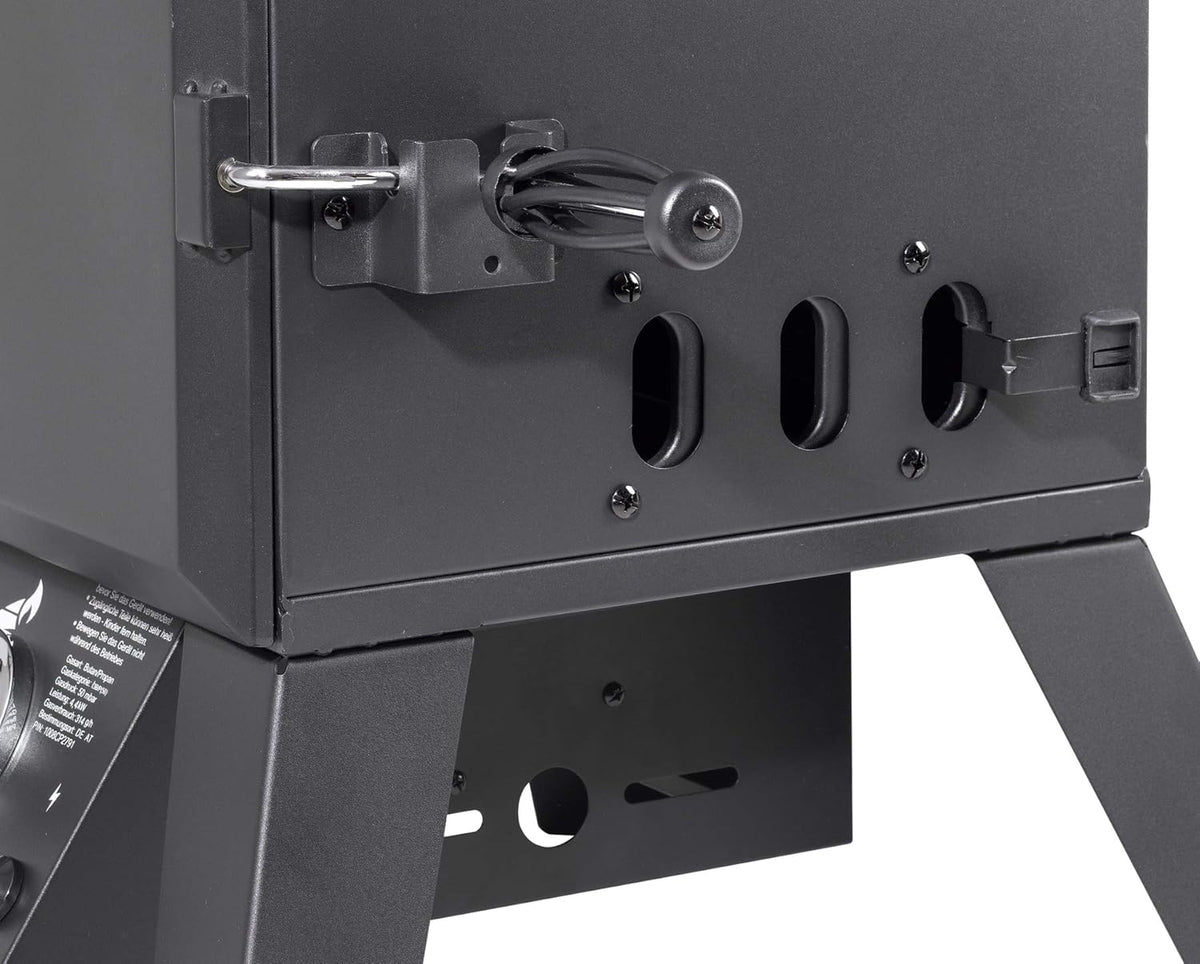 El Fuego® Gasgrill "Portland XL" | inkl. Abdeckhaube | inkl. Gasschlauch und Druckminderer | inkl. Wasserschale & Smokebox | Räuchergrill | Smoker | AY 3172