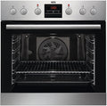 AEG EPS33102ZM Einbauherd/Pyrolyse – Selbstreinigung/Grillfunktion/Display mit Uhr/Kindersicherung/A+ / Edelstahl mit Antifingerprint