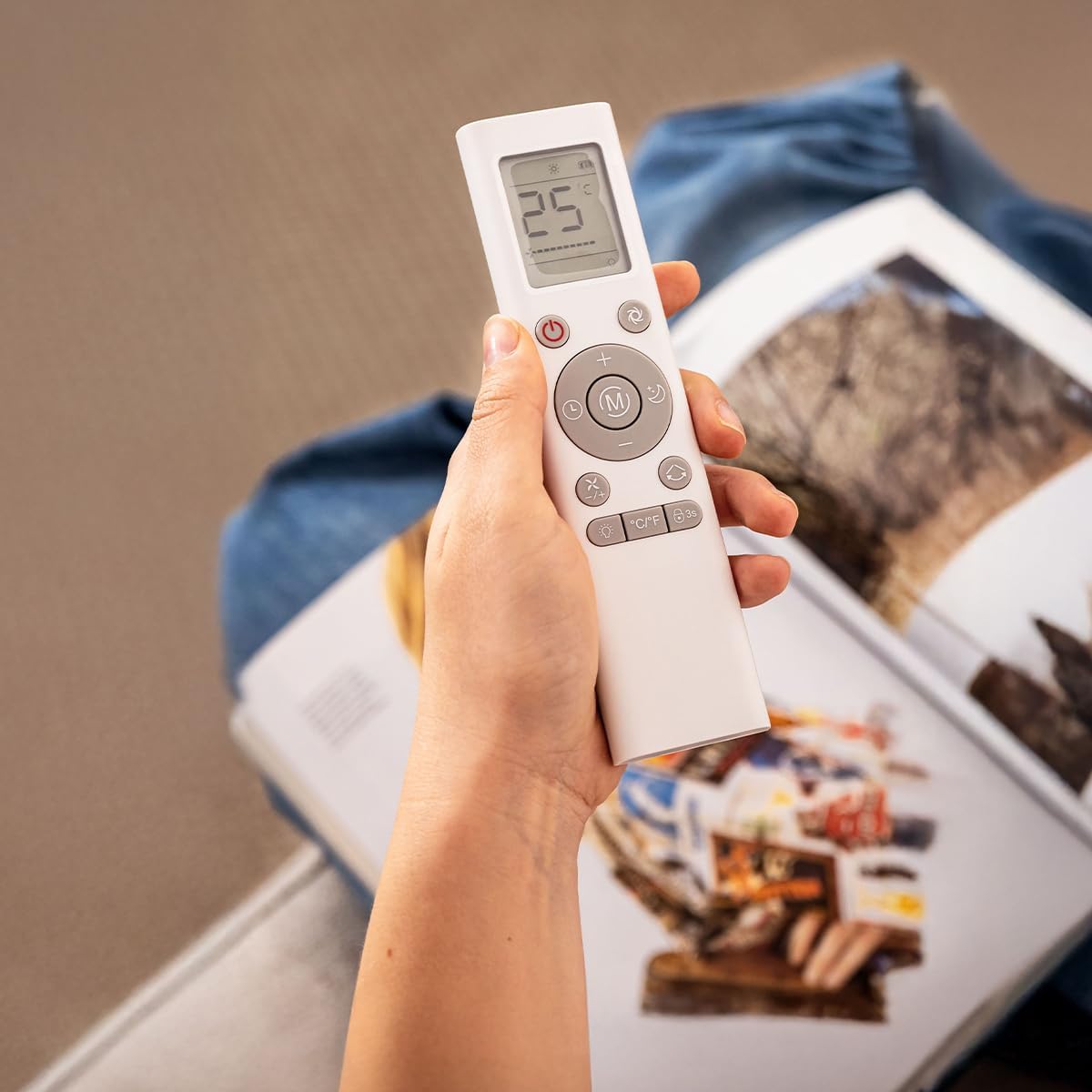 Cecotec Mobile Klimageräte ForceClima 14800 Nux Heating. 14000 BTU, Heizfunktion, 5 Modi, 3 Stufen, für große Räume bis 35 m², Entfeuchter 30 L/Tag, LED-Display, Timer, Oszillation, R290, Klasse A