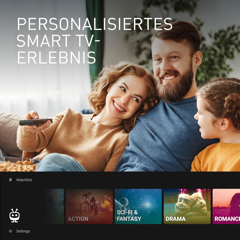 Panasonic TB-40S45AEZ, S45 Serie 40 Zoll Full HD LED Smart TV, 2024, TiVo, Google- und Alexa-Sprachsteuerung, Gaming-Modus, Media Player, HDR, HDMI, für EIN außergewöhnliches visuelles Erlebnis