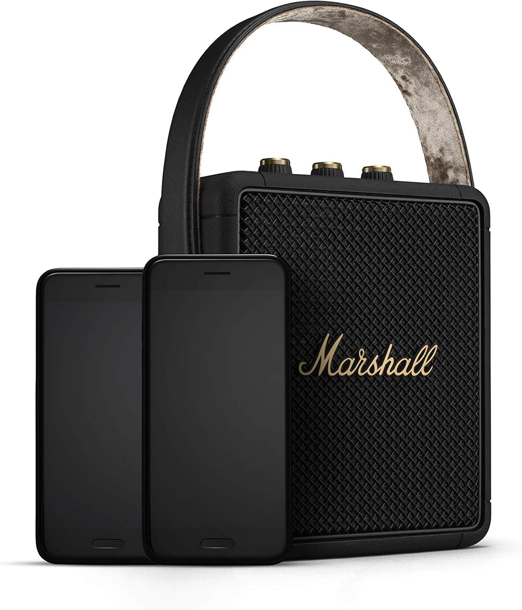 Marshall Stockwell II Portable Bluetooth Speaker - Black&Brass