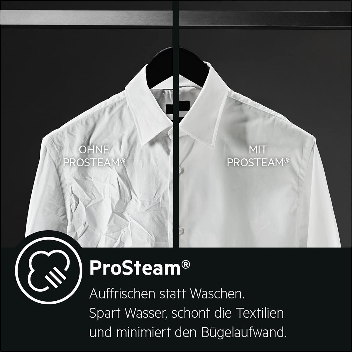 AEG LTR7A71370 Waschmaschine Toplader / Serie 7000 mit ProSteam / ProSteam - Auffrischfunktion / 7,0 kg / Leise / Mengenautomatik / Nachlegefunktion / Wasserstopp / 1300 U/min