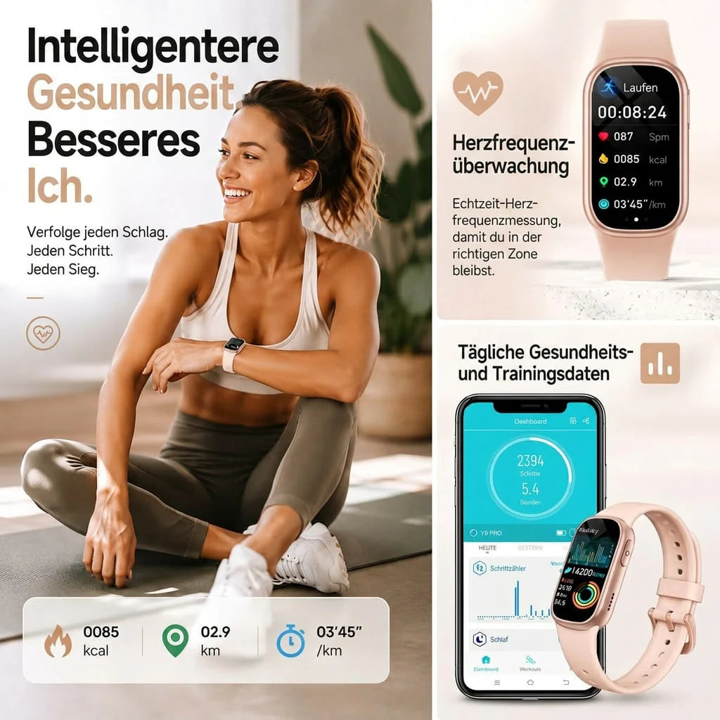 Smartwatch mit Telefonfunktion | Armbandor