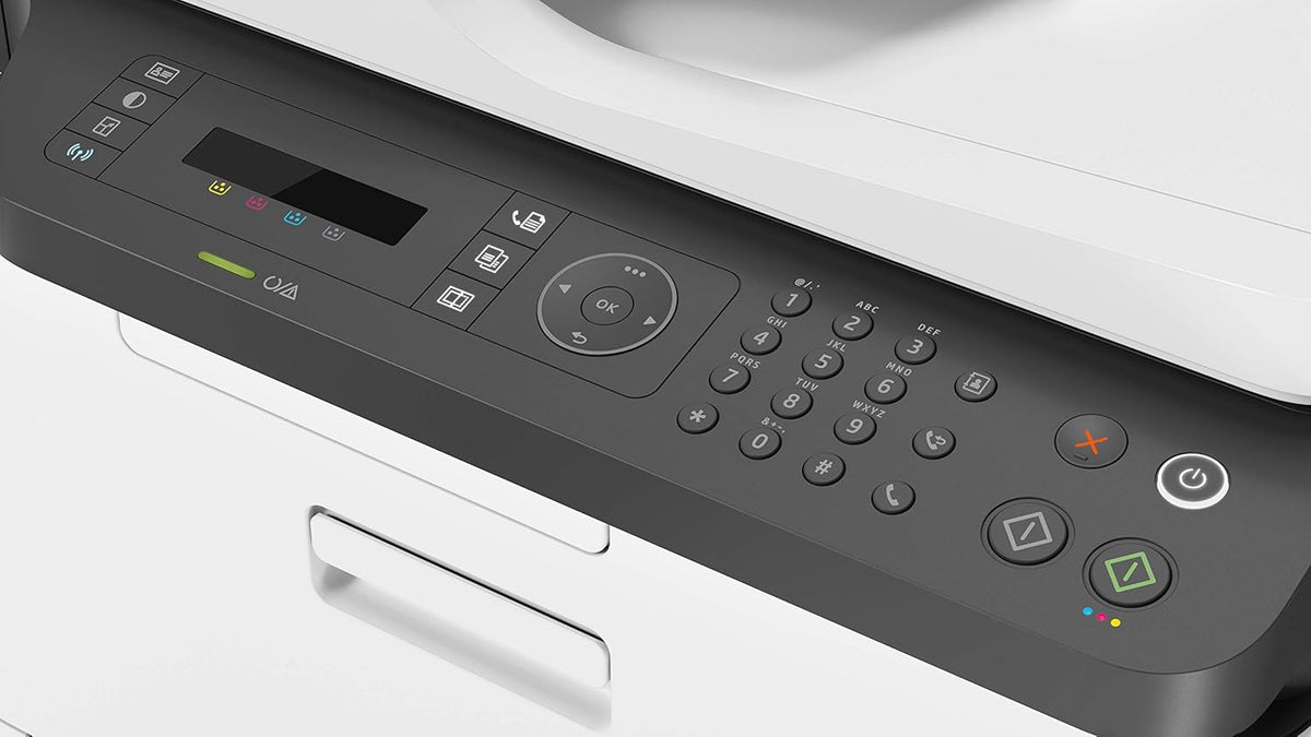 HP Color Laser MFP 179fwg Multifunktions-Farblaserdrucker, Drucken, Kopieren, Scannen, Faxen, Automatische Dokumentenzuführung, Wi-Fi, Ethernet, USB, HP Smart App