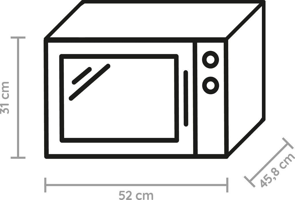 Bauknecht MW 49 SL Freistehender Mikrowellen Backofen/ Mikrowelle 800 Watt/ Quarz-Grill 900 Watt/ Heißluft 1700 Watt/ Dampfgarfunktion inkl. Dampfgarbehälter
