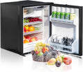 Smad 85L Kompressor Kühlschrank 12V, 12V Camping Kühlschrank, für Caravan, 6L Gefrierschrank, Schwarz