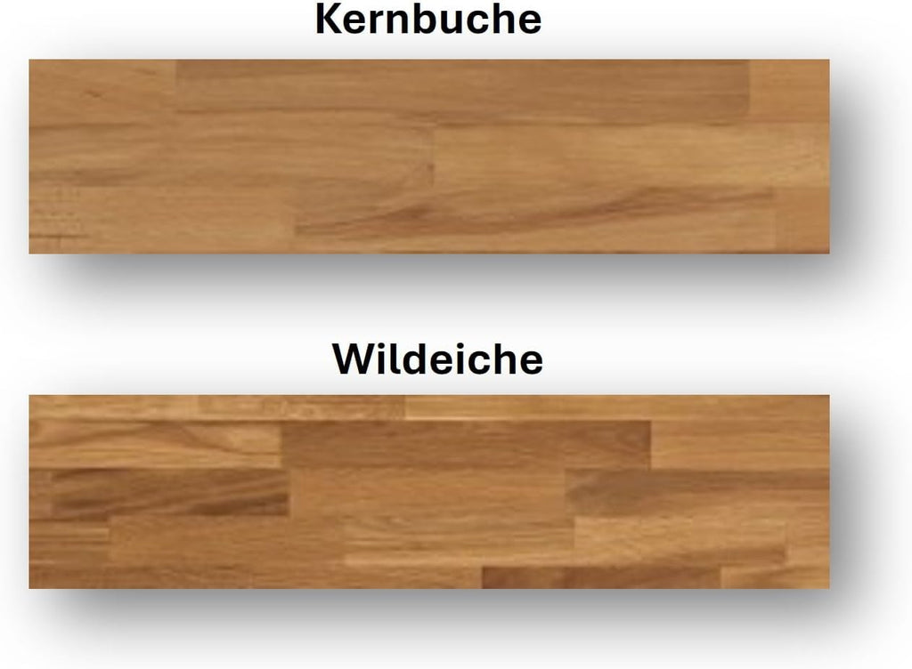 Aufbewahrungstruhe, Betttruhe, Sitztruhe, Kernbuche oder Wildeiche massiv geölt (Wildeiche)