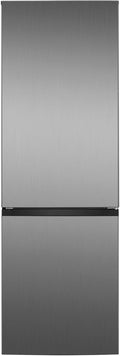 Bomann® XXL Kühlschrank mit Gefrierfach 186cm | 60cm breit | Kühlschrank mit Gefrierfach freistehend | Kühlgefrierkombi 4 Ablagen | Türanschlag wechselbar | 40db | Refrigerator KG 7357 inox
