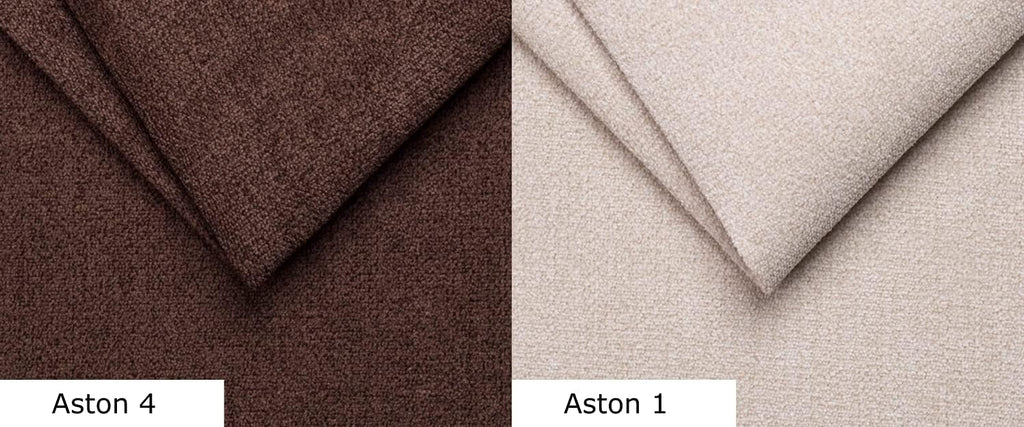 Robin Inspire Saturn Premium Ecksofa Schlaffunktion Bettkasten Verstellbare Kopfstützen Kissen Sofa L-Form Schlafsofa Freistehende Eckcouch Schlafcouch Wohnzimmermöbel Wohnlandschaft Links Braun Creme