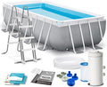4M X 2M X 1M Prism Frame Rectangular Pool Set