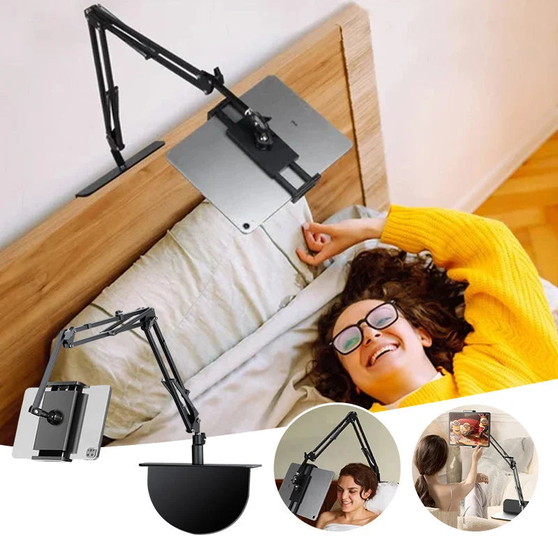 Karnz | Ausziehbarer, versteckter Telefon-/Tablethalter am Bett