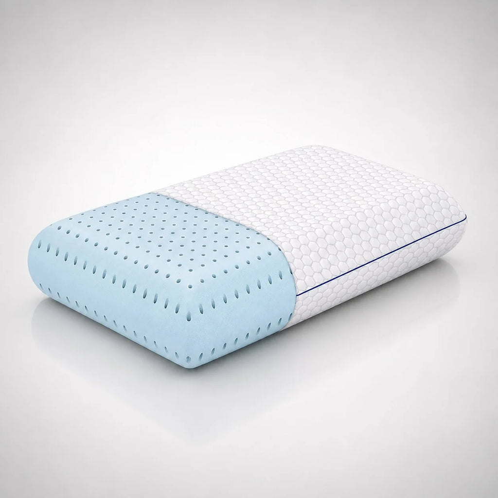 Kühlendes Nackenkissen aus Memory Foam mit Kühlgel | NackenKlaris