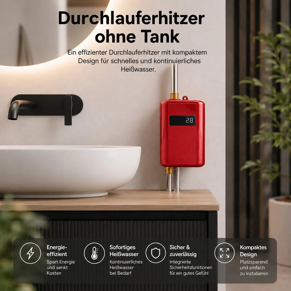 Elektrischer Durchlauferhitzer | Thermquell