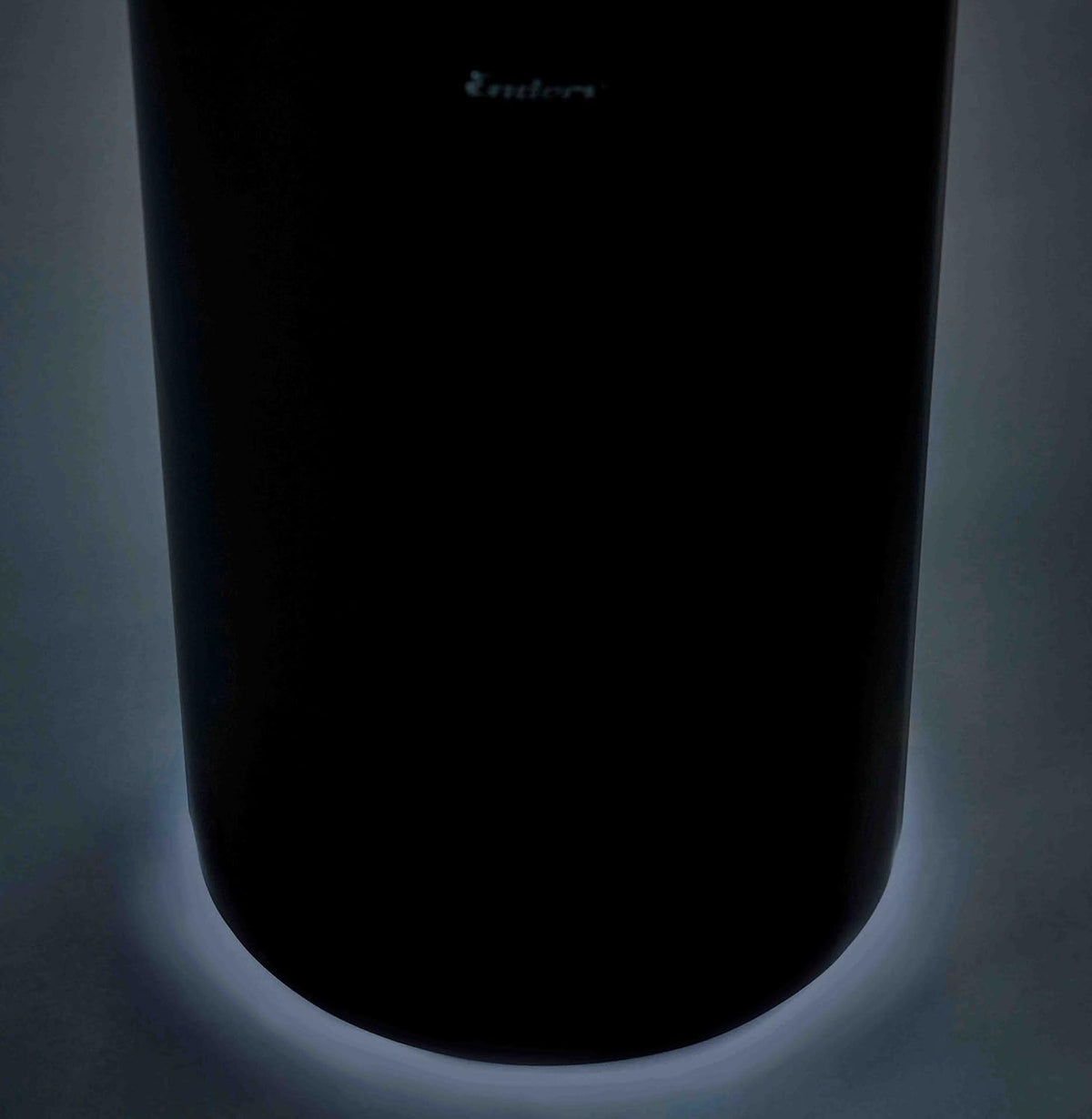 Enders Terrassenfeuer NOVA LED L BLACK, Gas Terrassenfeuer mit Ambientebeleuchtungen, ECO GREEN Brenner-Technologie und exzellentem Design, H102cm Ø 62cm, Schwarz #5601