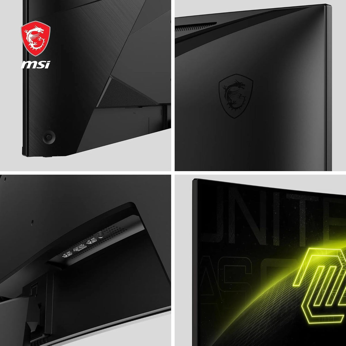 MSI MAG 27C6F 27 Zoll FHD Curved Gaming Monitor - 1500R 1920 x 1080 Rapid VA Panel, 180 Hz / 1ms (GtG), Adaptive-Sync - DP 1.2a, HDMI™ CEC