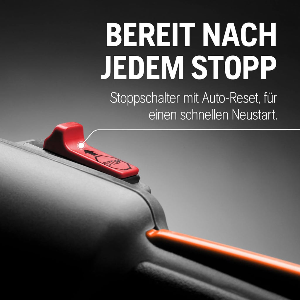 Husqvarna 122HD60 Benzin-Heckenschere - 21,7-cm³-Motor, 59-cm-Dual-Action-Messer, LowVib®-Vibrationsreduzierung, Smart Start®-Technologie, Verstellbarer hinterer Handgriff