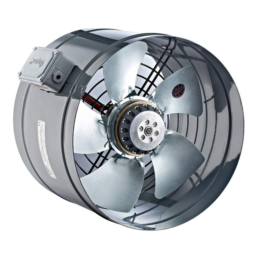 355mm Industrie Rohrventilator Kanallüfter Kanalventilator Rohrlüfter Rohrgebläse Rohrventilator Axial Ventilator Axialventilator Rohr Kanal Gebläse Metall-lüfter Kanalgebläse
