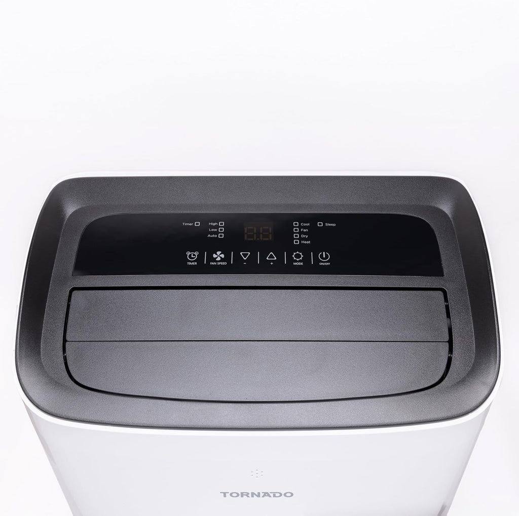 Tornado TPYAB-09ABG CLIMATISEUR Portable, 9000 BTU, WI-FI, CHAUFFAGE/REFROIDISSEMENT, 2600W, R290, 86,5 cm