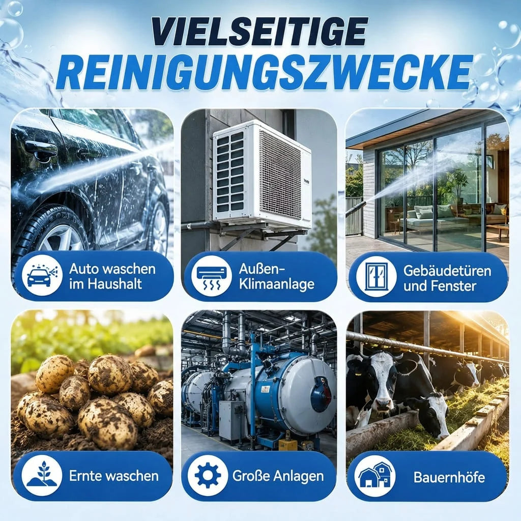 Akku Hochdruckreiniger | Strahlkranz
