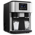 Klarstein Eiswürfelmaschine Klein, 1,8L Eiswürfelbereiter, Mini-Eiswürfelmaschine für Crushed und Bullet-Eis, Leichte Reinigung, Eiswürfelbereiter für 15kg/24h