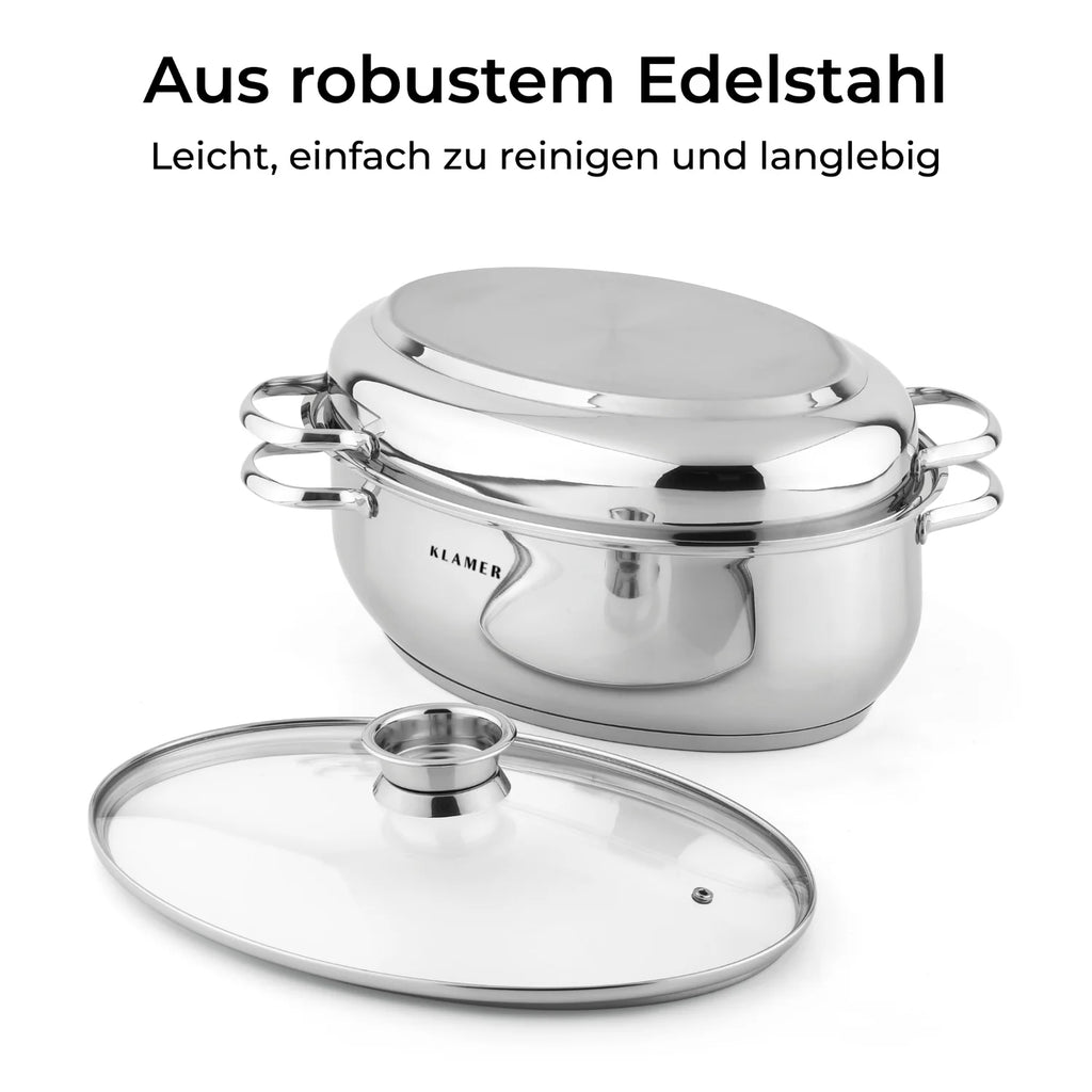 Edelstahl-Bräter