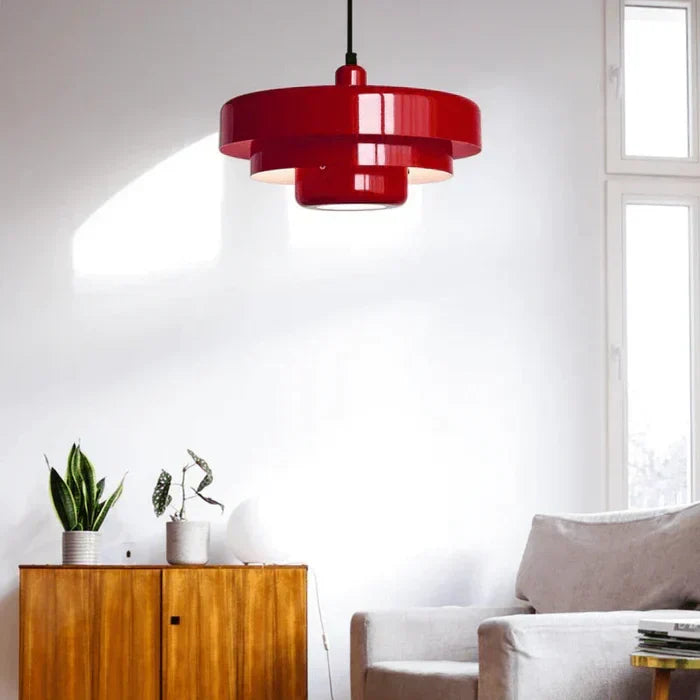 Sandsberg | Vintage LED-Pendelleuchte | Mehrschichtiges Metall im nordischen Design | Mehrere Farben