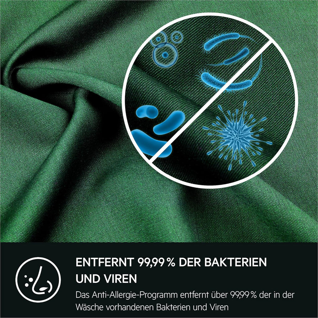 AEG Waschmaschine Toplader, Serie 6000 ProSense: Mengenautomatik, 6 kg, EEKL A, SoftOpening Trommeldeckelöffnung, Wasserschutzalarm, Wasserstoppschlauch, Inverter Motor, 1400 U/min, LTR6A41460