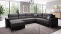 Generisch Sofa Couch Garnitur Sofagarnitur Captain U mit Schlaffunktion Wohnlandschaft