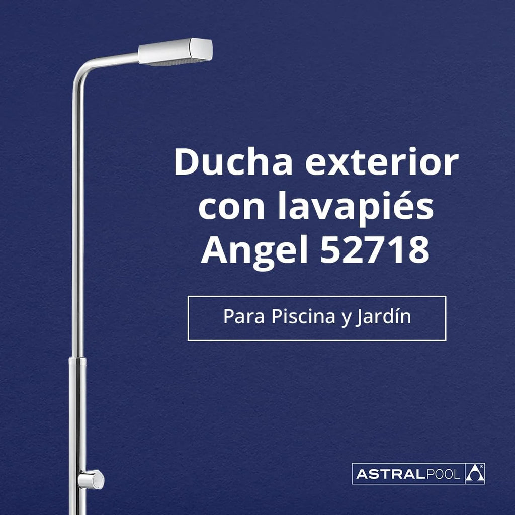 Astralpool - 52718 Angel Piscina Ducha con Lavapies