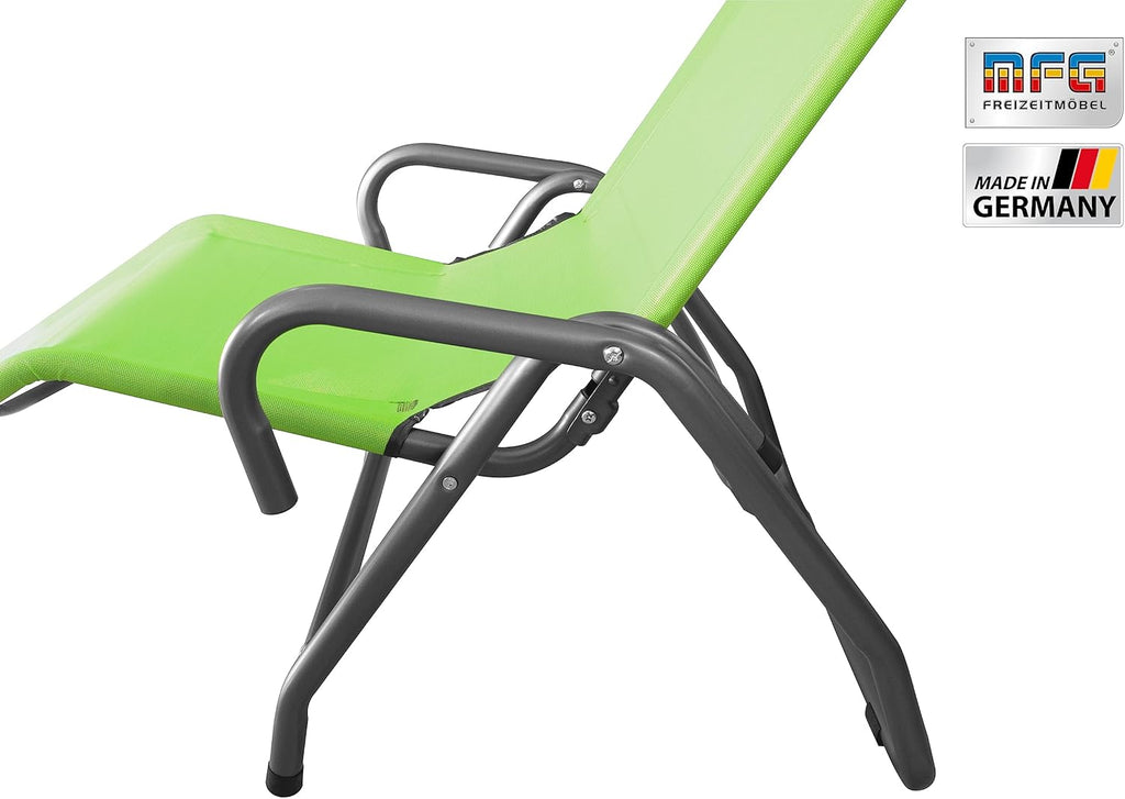 MFG Bäderliege Pool 3", anthrazit/Lime