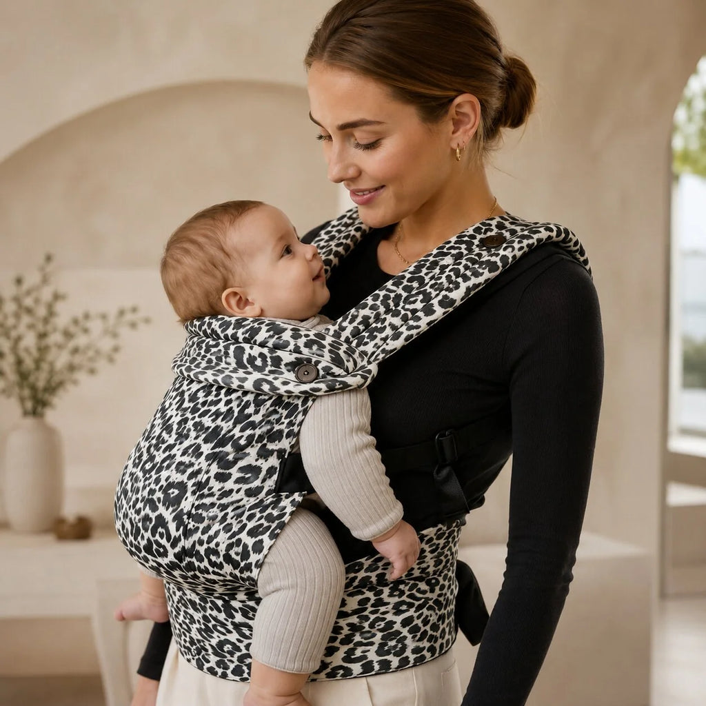 Ergonomische Babytrage mit 3 Tragepositionen | Tragekrone