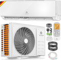 KESSER® Klimaanlage Set Split, WiFi/App Funktion Klimagerät, Kühlen A++/Heizen A+ -9000 BTU/h (2.600 W) sehr leise, Kältemittel R32, Fernbedienung, Timerfunktion, Montagematerial [Energieklasse A++]