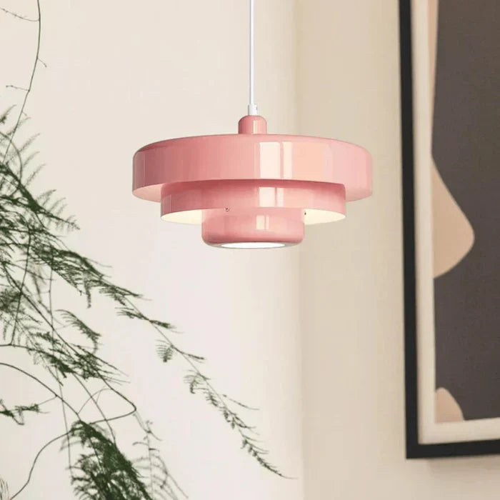 Sandsberg | Vintage LED-Pendelleuchte | Mehrschichtiges Metall im nordischen Design | Mehrere Farben
