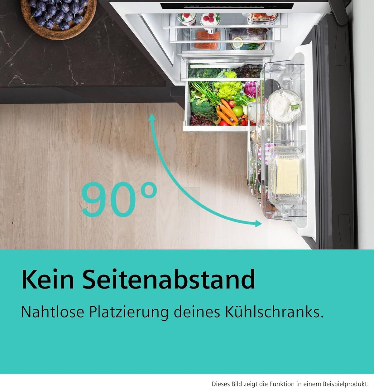 Siemens iQ300 Freistehende Kühl-Gefrier-Kombination 186 x 60 cm, KG36NVWCG, 218 L Kühlen & 103 L Gefrieren, Total noFrost, Nahtlose Platzierung, multiAirflow System, hyperFresh Technologie, Weiß