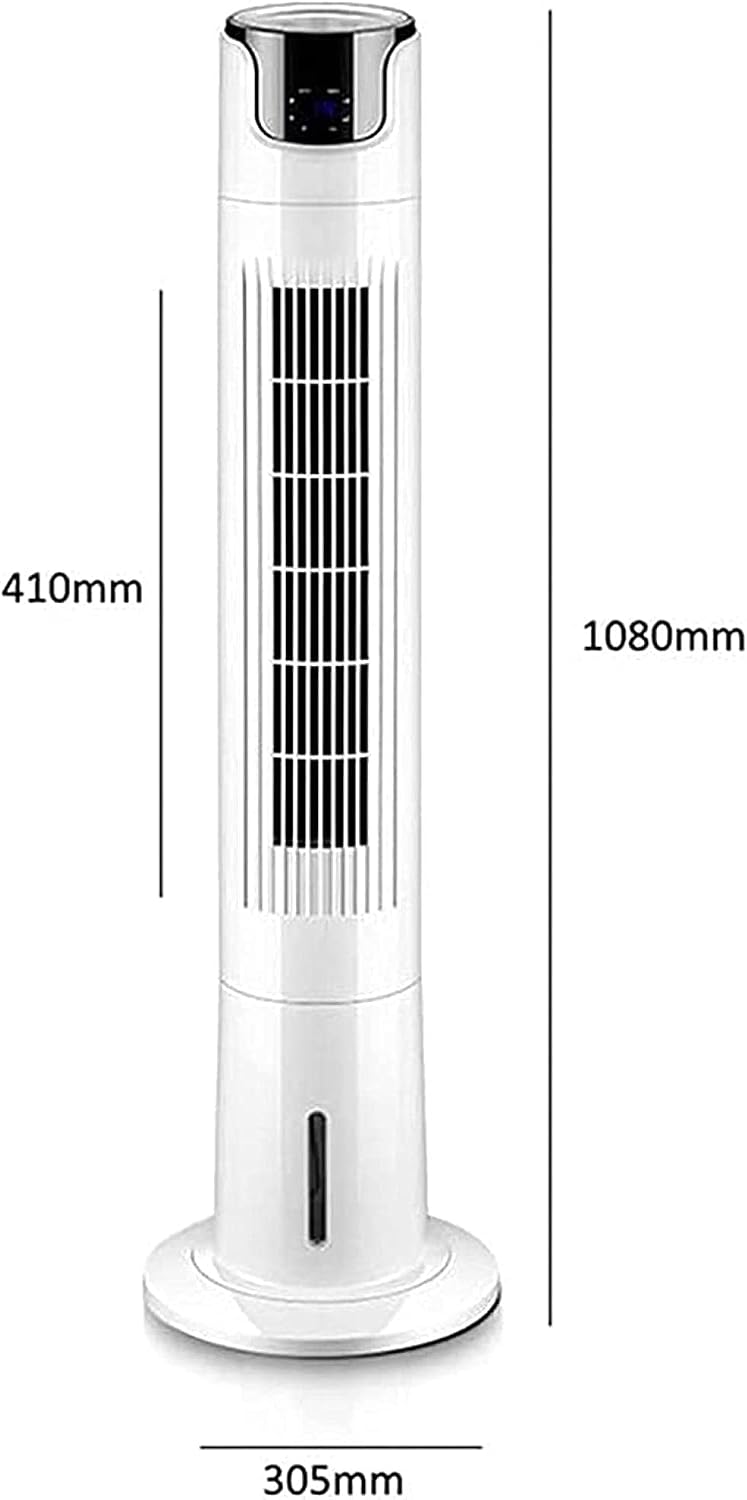 Tragbarer Verdunstungskühler, Tragbare Verdunstungsklimaanlage Mit Fernbedienung, Nebelbefeuchter, Ventilator Und Geräuschlosem, Blattlosem Ventilator Für