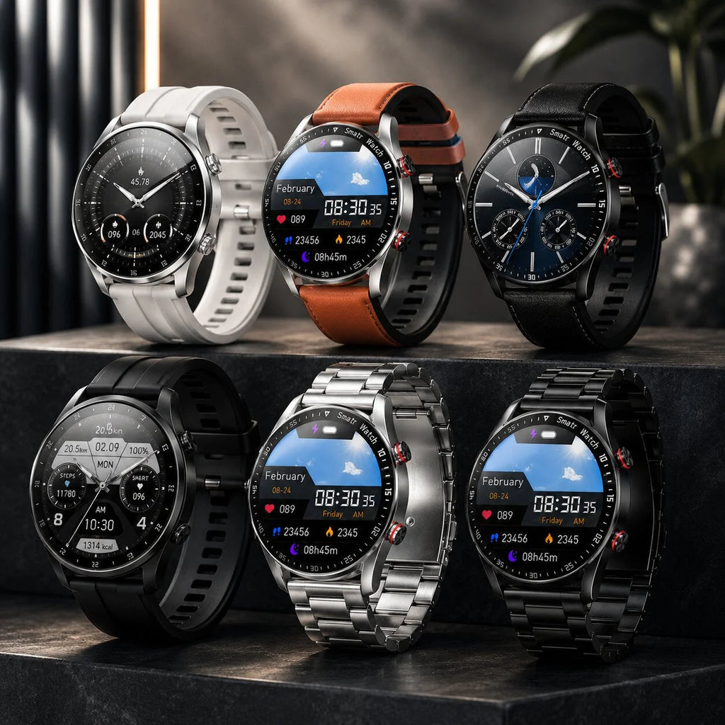 Smartwatch für Herren mit Gesundheitsfunktionen | Vigorion