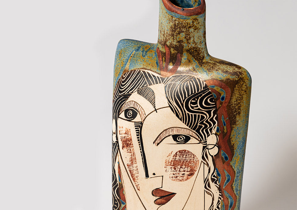 Botellas y vasos